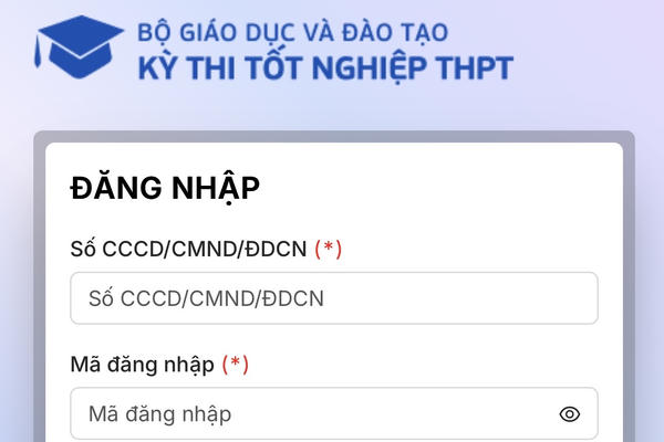 Tra cứu điểm thi tốt nghiệp THPT năm 2026 nhanh nhất
