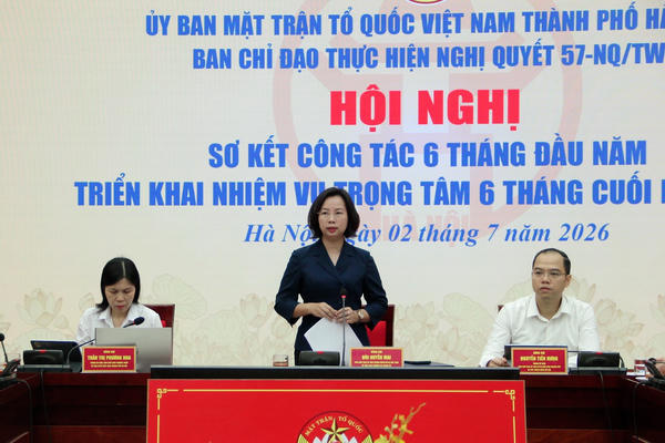  Mặt trận Hà Nội tạo đột phá trong chuyển đổi số theo tinh thần Nghị quyết 57