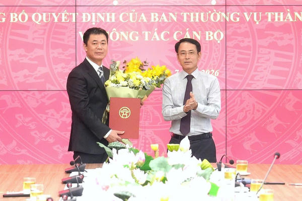 Ông Nguyễn Văn Toàn được bổ nhiệm giữ chức Phó Trưởng ban Nội chính Thành ủy Hà Nội