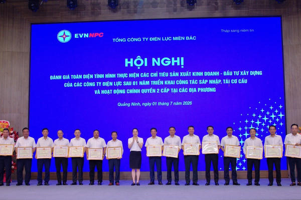 EVNNPC bảo đảm cung ứng điện an toàn, ổn định 6 tháng đầu năm 2026; quyết tâm hoàn thành toàn diện nhiệm vụ năm 2026