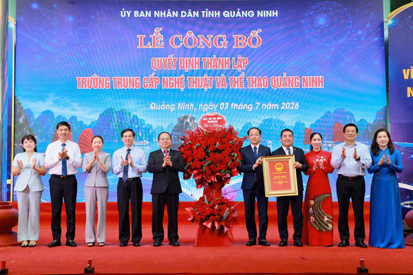 Thành lập Trường trung cấp Nghệ thuật và Thể thao tỉnh Quảng Ninh