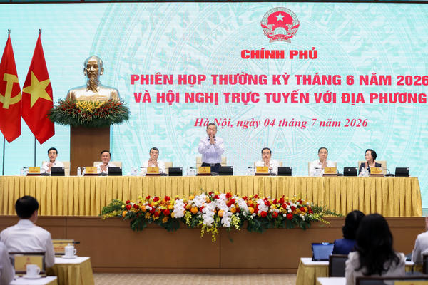 Tổng Bí thư, Chủ tịch nước dự phiên họp Chính phủ thường kỳ tháng 6 và Hội nghị trực tuyến Chính phủ với các địa phương