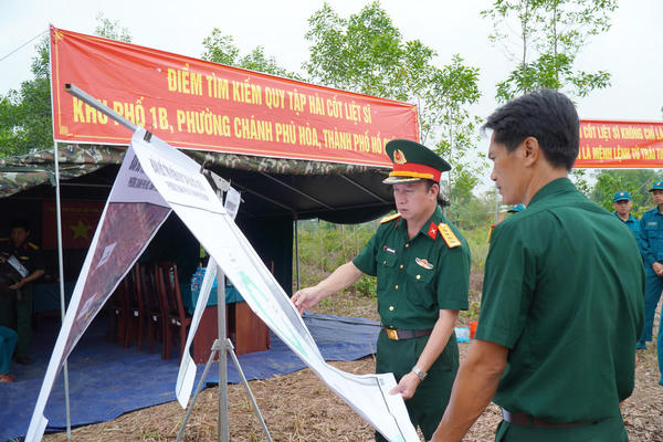 Đồng loạt rà soát tài liệu lưu trữ phục vụ tìm kiếm, quy tập hài cốt liệt sĩ