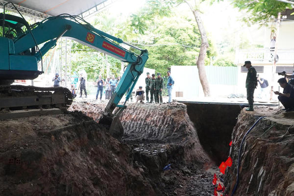 Mở rộng tìm kiếm hài cốt liệt sĩ tại Công viên Lê Thị Riêng