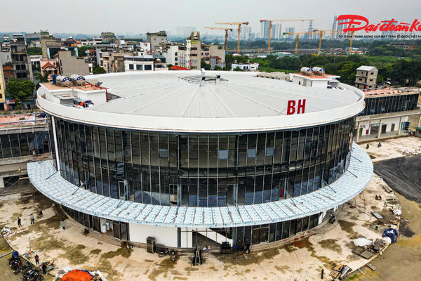 Hình hài bến xe khách mới ở cửa ngõ phía Nam Hà Nội dần lộ diện