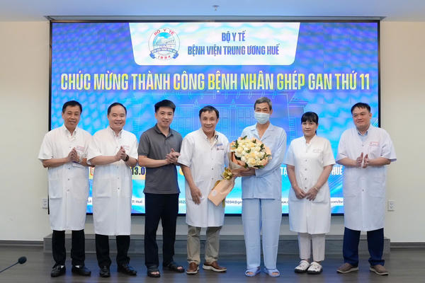 Ghép gan từ người hiến chết não cứu sống bệnh nhân xơ gan giai đoạn cuối