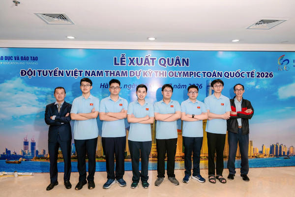 Đội tuyển Việt Nam giành 6 huy chương tại IMO 2026 Đội tuyển Việt Nam giành 6 huy chương tại IMO 2026
