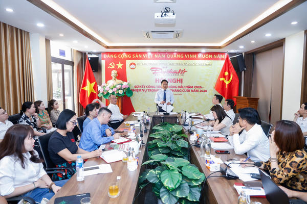 Báo Đại đoàn kết sơ kết công tác 6 tháng đầu năm và triển khai nhiệm vụ trọng tâm 6 tháng cuối năm 2026