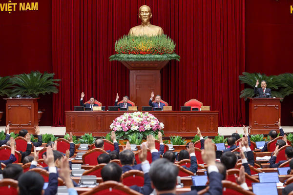 Thông cáo báo chí về ngày làm việc thứ tư Hội nghị Trung ương 3, khóa XIV