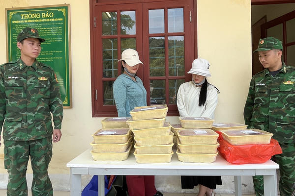 Lào Cai: Ngăn chặn 2 vụ vận chuyển tôm hùm đất lậu, bốc mùi qua biên giới
