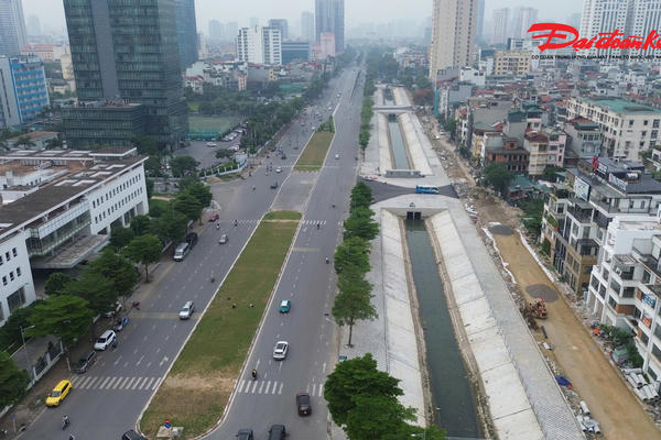 Tuyến đường kết nối Tây Hồ Tây "thay da đổi thịt" sau dự án chống ngập