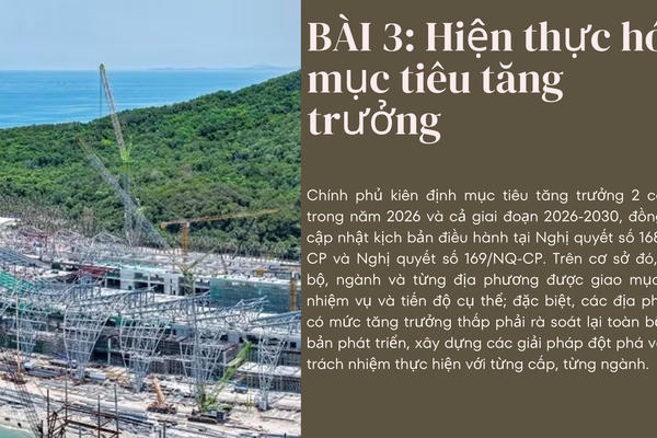 Bài 3: Hiện thực hóa mục tiêu tăng trưởng