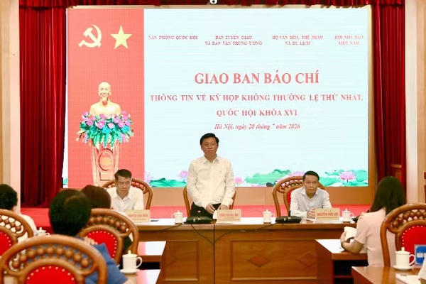 Kỳ họp không thường lệ lần thứ nhất của Quốc hội khóa XVI khai mạc vào sáng 3/8