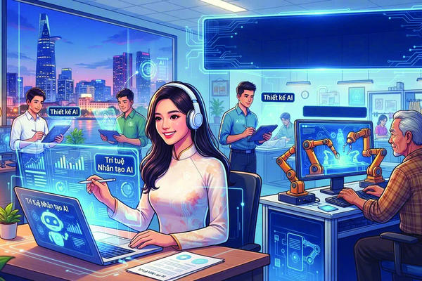 AI đang tái định hình thị trường lao động Việt Nam