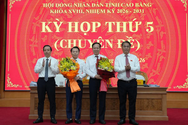 Giám đốc Sở Xây dựng được bầu giữ chức Phó Chủ tịch UBND tỉnh Cao Bằng