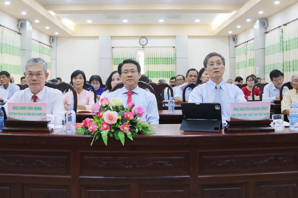 MTTQ Đồng Tháp đặt kỳ vọng vào Hội Luật gia nhiệm kỳ mới