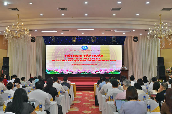 Tập huấn triển khai Luật Báo chí 2025 và các văn bản hướng dẫn thi hành