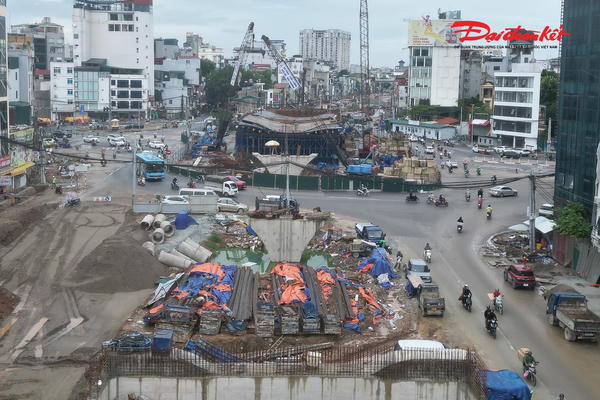 Vành đai 1 Hà Nội tăng tốc về đích, tuyến đường nghìn tỷ dần lộ diện