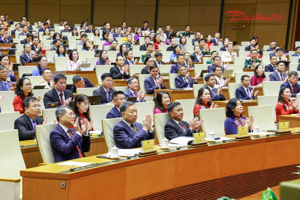 [Ảnh] Lãnh đạo Đảng, Nhà nước, MTTQ Việt Nam dự khai mạc Kỳ họp không thường lệ thứ Nhất, Quốc hội khóa XVI