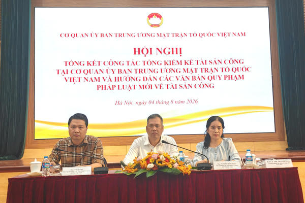 Ủy ban Trung ương MTTQ Việt Nam: Tổng kết công tác kiểm kê tài sản công, nâng cao hiệu quả quản lý và sử dụng