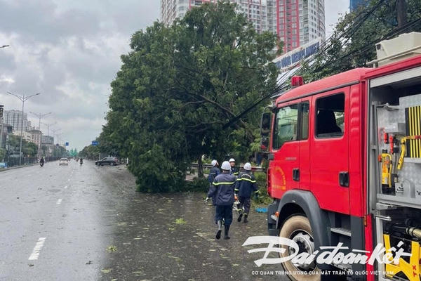 Công an TP Hà Nội: Chủ động phòng ngừa, ứng phó trong mùa mưa bão