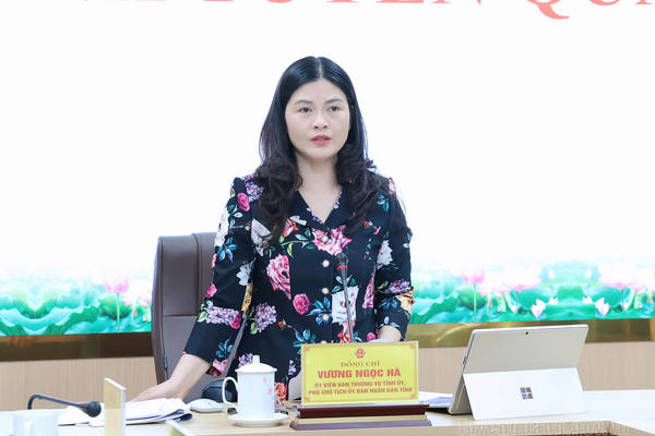 Bà Vương Ngọc Hà thôi phụ trách lĩnh vực giáo dục tại tỉnh Tuyên Quang