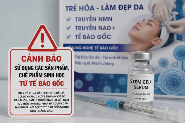 Cảnh giác với quảng cáo làm đẹp bằng tế bào gốc