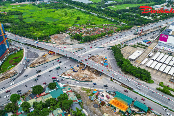 Hầm chui 6 làn Cổ Linh tăng tốc, phấn đấu thông xe trước Tết Hầm chui 6 làn Cổ Linh tăng tốc, phấn đấu thông xe trước Tết