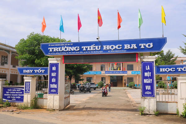 Quảng Ngãi: Sắp xếp trường lớp, nâng chất lượng giáo dục