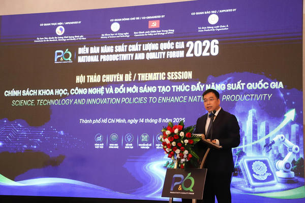 Chính sách khoa học, công nghệ phải tạo ra năng suất mới