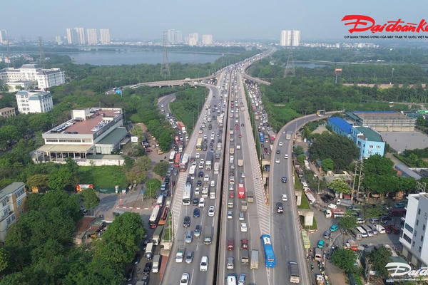 Hà Nội phân luồng giao thông từ xa, giảm ùn tắc dịp Quốc khánh 2/9