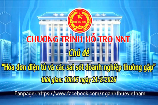 Cục Thuế triển khai chuỗi livestream hỗ trợ người nộp thuế