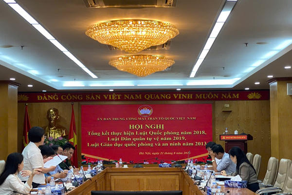 Nâng cao hiệu quả công tác quốc phòng, quân sự tại cơ quan Ủy ban Trung ương MTTQ Việt Nam Nâng cao hiệu quả công tác quốc phòng, quân sự tại cơ quan Ủy ban Trung ương MTTQ Việt Nam