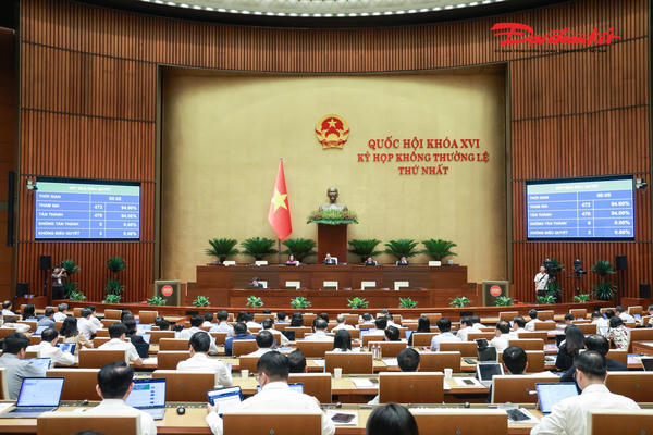 Quốc hội biểu quyết thông qua 11 luật, nghị quyết
