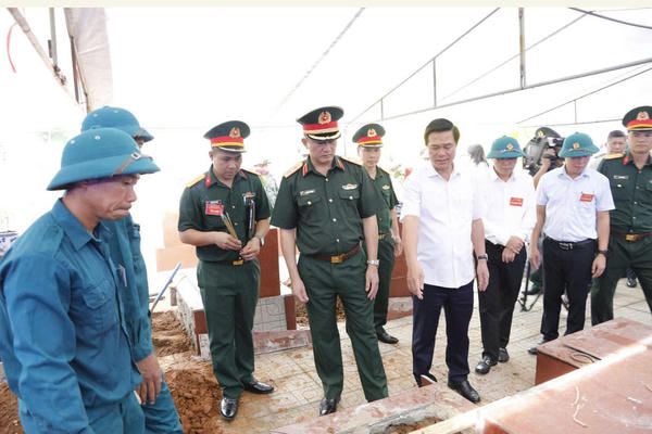 Bắc Ninh: Quyết tâm hoàn thành mục tiêu lấy mẫu 2.758 mộ liệt sĩ chưa xác định danh tính trong tháng 9/2026