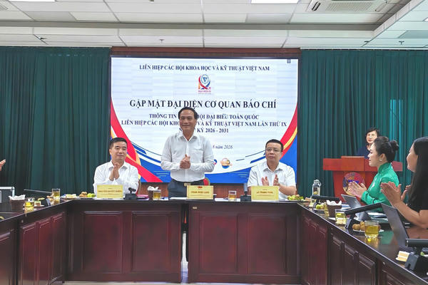 489 đại biểu sẽ tham dự Đại hội đại biểu toàn quốc Liên hiệp các Hội Khoa học và Kỹ thuật Việt Nam 