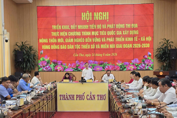 Cần Thơ phát động thi đua xây dựng nông thôn mới giai đoạn 2026-2030