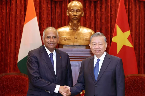 Tổng Bí thư, Chủ tịch nước Tô Lâm tiếp Chủ tịch Quốc hội Côte d’Ivoire
