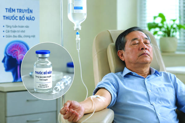 Tiêm thuốc bổ não: Lời cảnh báo từ chuyên gia y tế