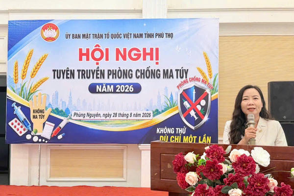 Phú Thọ: Tăng cường tuyên truyền phòng, chống ma túy tại cơ sở