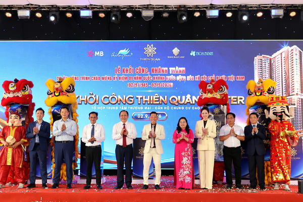 Cần Thơ khởi công loạt dự án trọng điểm chào mừng Quốc khánh 2/9