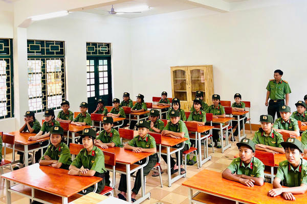 Đắk Lắk: Gần 1.000 học sinh về Trường Văn hóa CAND II, sẵn sàng cho năm học mới