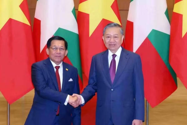 Tổng Bí thư, Chủ tịch nước Tô Lâm hội đàm với Tổng thống Myanmar Min Aung Hlaing