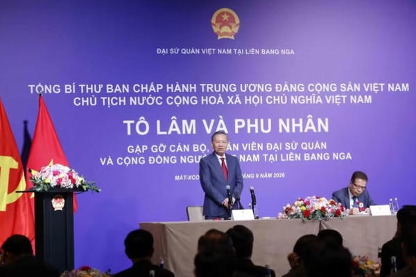 Tổng Bí thư, Chủ tịch nước mong doanh nhân người Việt tại Nga tiếp tục là hạt nhân thúc đẩy hợp tác hai nước Tổng Bí thư, Chủ tịch nước mong doanh nhân người Việt tại Nga tiếp tục là hạt nhân thúc đẩy hợp tác hai nước