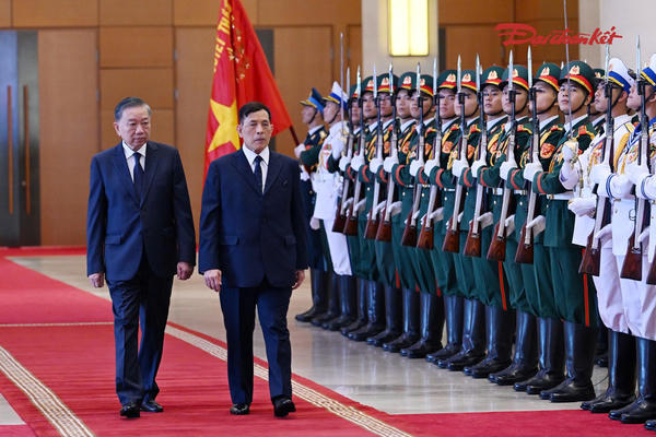 Tổng Bí thư, Chủ tịch nước Tô Lâm chủ trì Lễ đón chính thức Nhà vua Thái Lan và Hoàng hậu Tổng Bí thư, Chủ tịch nước Tô Lâm chủ trì Lễ đón chính thức Nhà vua Thái Lan và Hoàng hậu