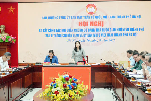 Các Hội quần chúng từng bước phát huy vai trò trong "mái nhà chung" Mặt trận
