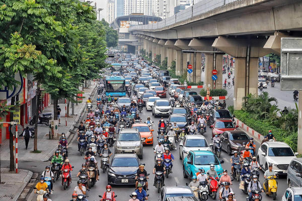 Hà Nội: Rào chắn đường Nguyễn Trãi theo từng đoạn để thi công Vành đai 2,5