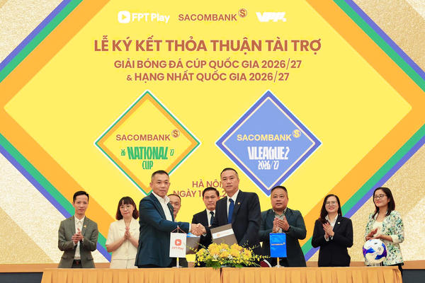 Công bố nhà tài trợ và tên gọi chính thức của hai giải bóng đá V.League 2 và Cúp Quốc gia