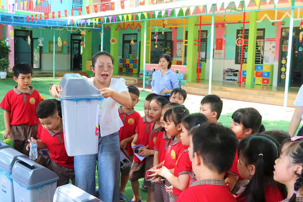 Xây dựng mô hình trường học không rác thải nhựa