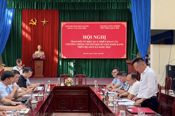 Chuyển đổi số trong công tác Đảng ở Thái Nguyên: Khi triển khai nền tảng mới chỉ là bước đầu